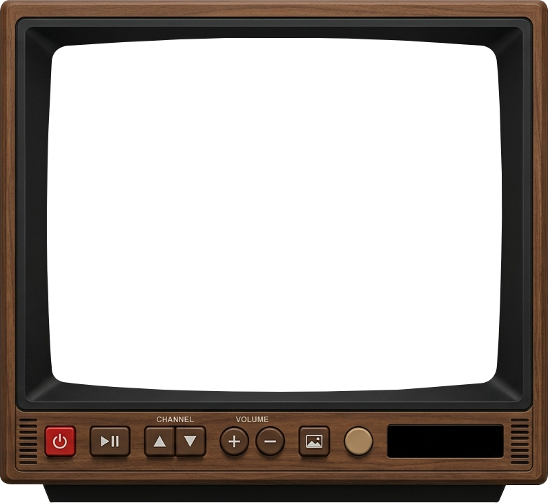 Walnut PopUp Tube cabinet with physical channel and volume controls